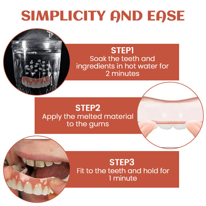 Tiworld™ PerfectFit Denture Silicone Reline Kit🔥BUY 2 GET 1 FREE🔥