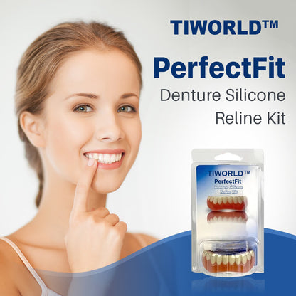 Tiworld™ PerfectFit Denture Silicone Reline Kit🔥BUY 2 GET 1 FREE🔥🔥